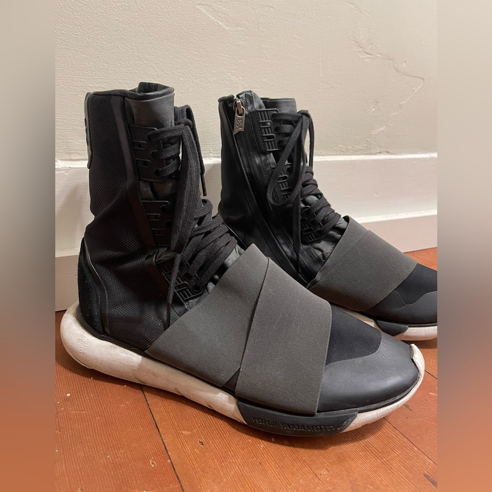 Yohji Yamamoto Y-3 x Adidas Qasa Boot
